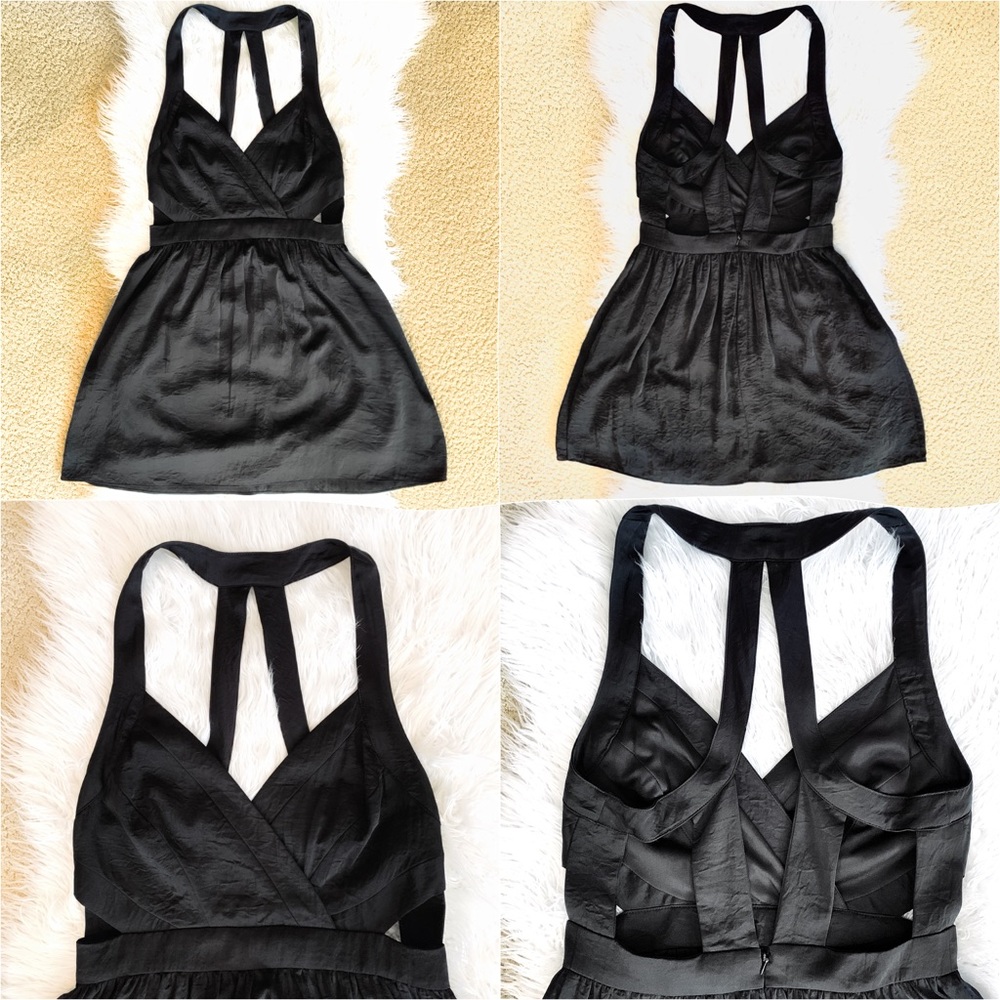 ❌SOLD❌ BCBG Black Cutout Dress Size 8 NWOT - Picture 8 of 8